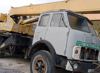 Автокран МАЗ 5334, 1990 г. в. (-70%)