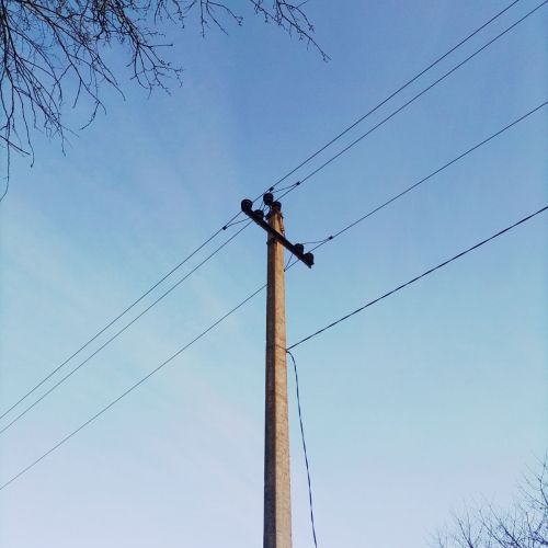 Линия эл. передач воздушная 10-КВ - действующая (-90%)