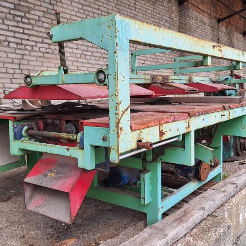 Торцовочный станок трехпильный (-20%)