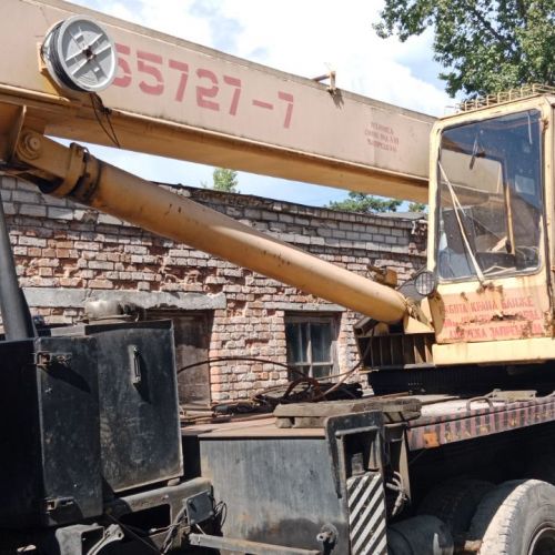 Грузовой специальный автокран КС-55727-7-22 на базе МАЗ 6303 A3, 2009 г.в.