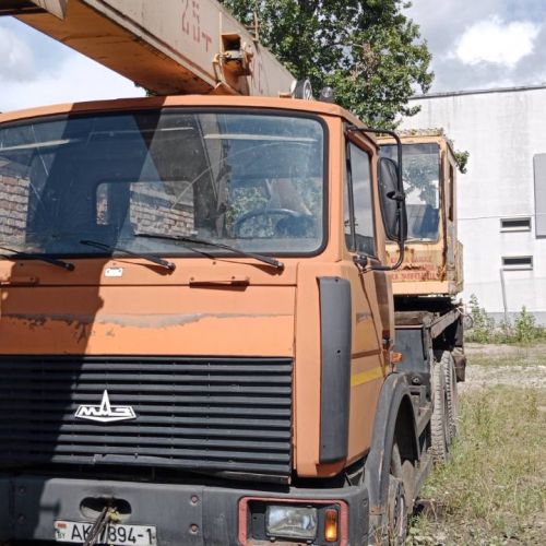 Грузовой специальный автокран КС-55727-7-22 на базе МАЗ 6303 A3, 2009 г.в.