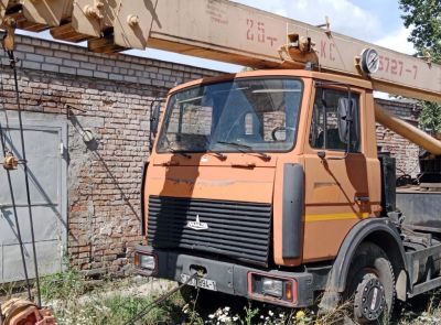 Грузовой специальный автокран КС-55727-7-22 на базе МАЗ 6303 A3, 2009 г.в.