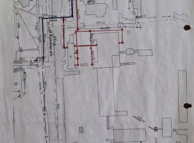 Канализационная сеть - действующая
