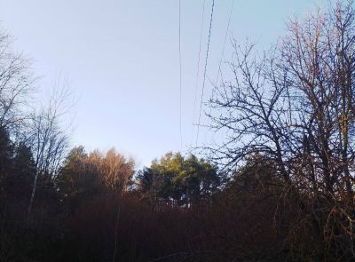 Линия эл. передач воздушная 10-КВ - действующая (-90%)