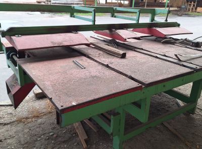 Торцовочный станок трехпильный (-20%)